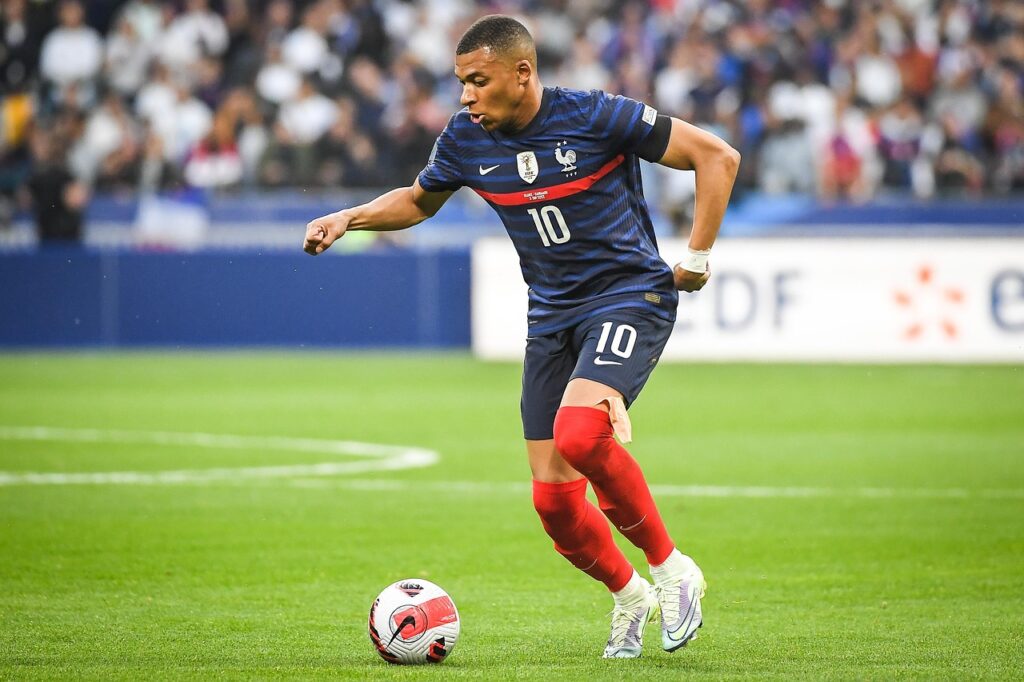 Kylian Mbappe for France